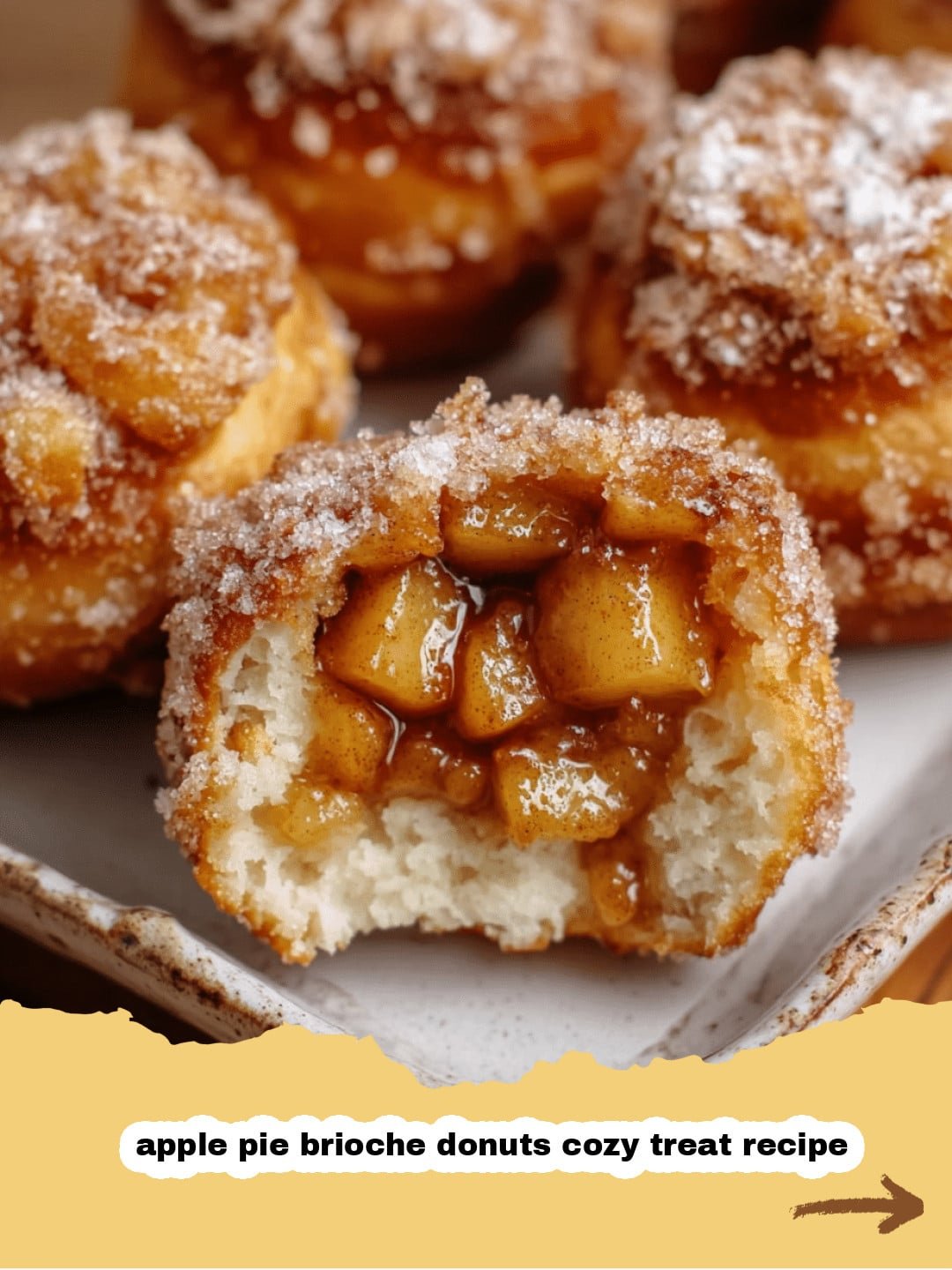 Apple Pie Brioche Donuts: Your New Favorite Cozy Indulgence!