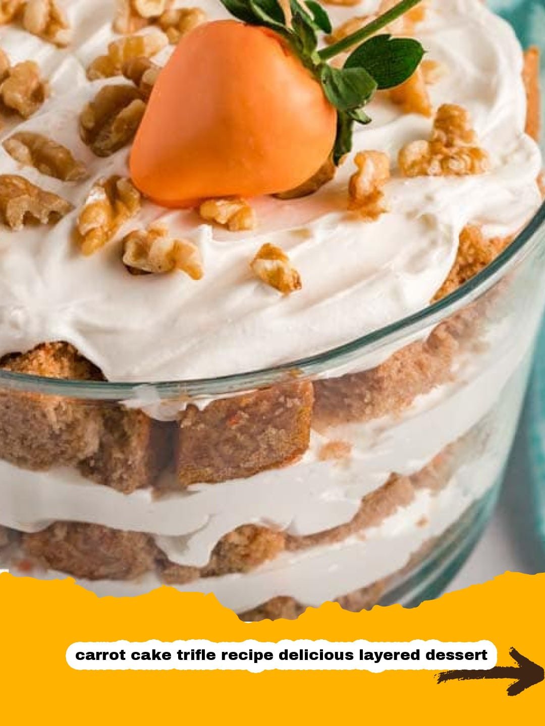 The Ultimate Carrot Cake Trifle: Layers of Creamy Dreaminess! 2 Carrot Cake Trifle Preparation