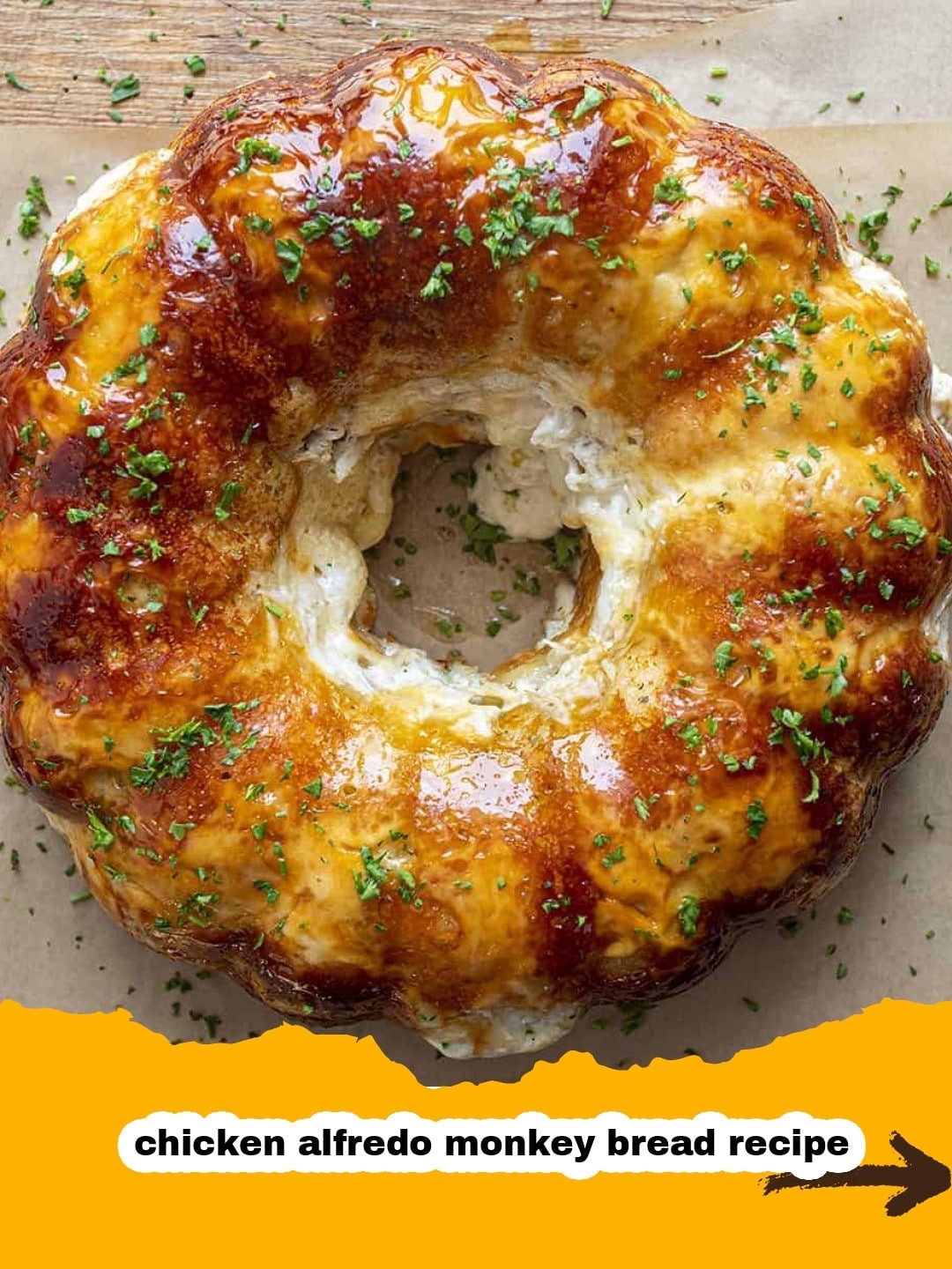 Chicken Alfredo Monkey Bread: The Ultimate Savory Pull-Apart Dinner 2 Chicken Alfredo Monkey Bread Preparation