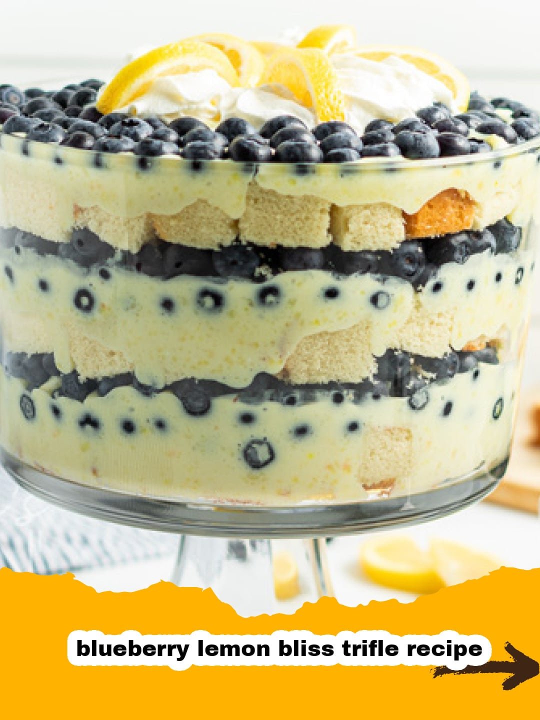 Sunshine in a Glass: The Irresistible Lemon Blueberry Trifle 2 Lemon Blueberry Trifle Preparation