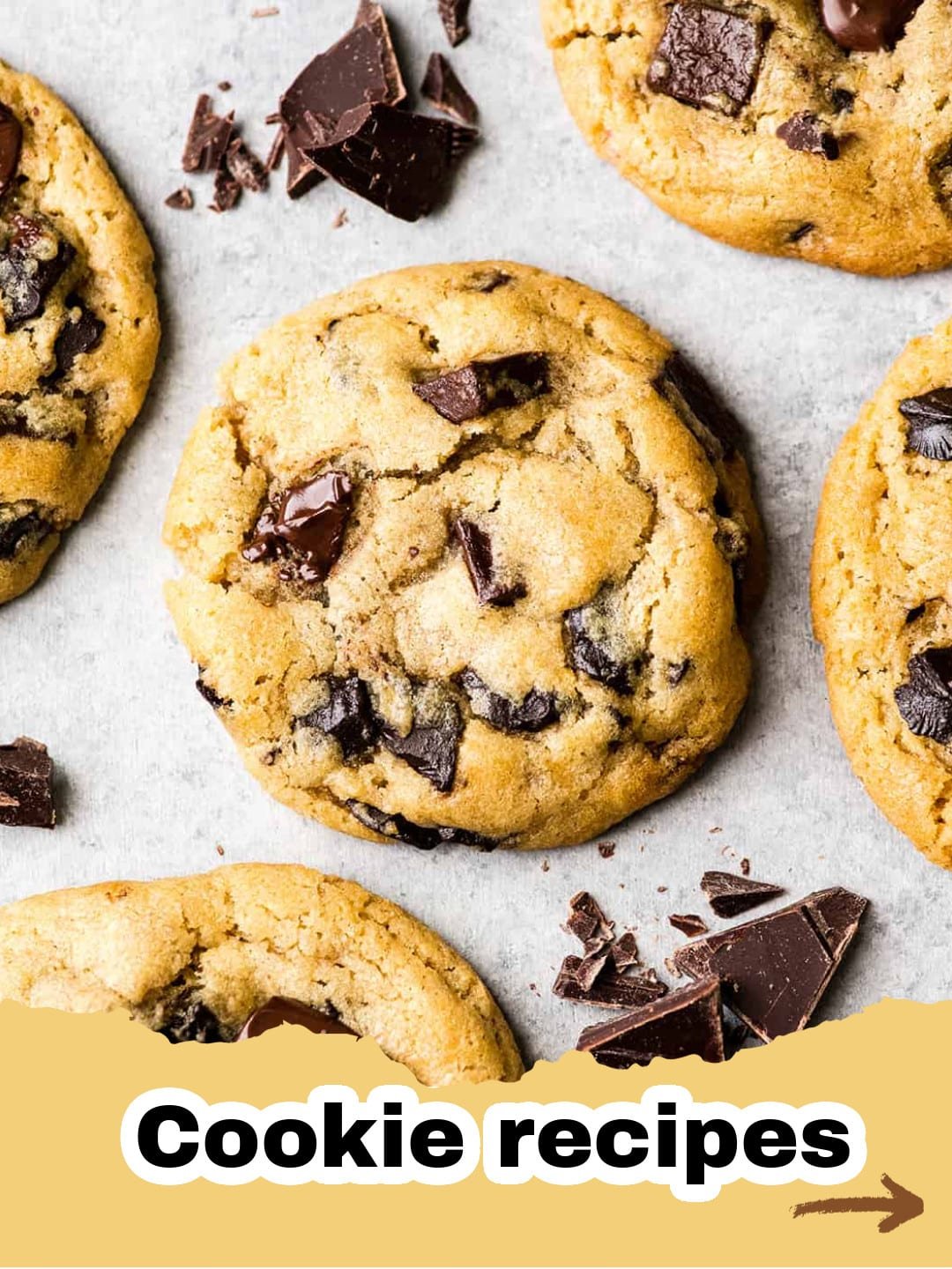 Unlock Perfection: My Journey to The Best Chocolate Chip Cookie Recipe Ever 1 A plate of warm, golden brown chocolate chip cookies with melted chocolate chips visible.
