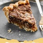 The Irresistible Charm of My Grandma's Classic Pecan Pie 8 Slice of classic pecan pie with a flaky crust and gooey pecan filling
