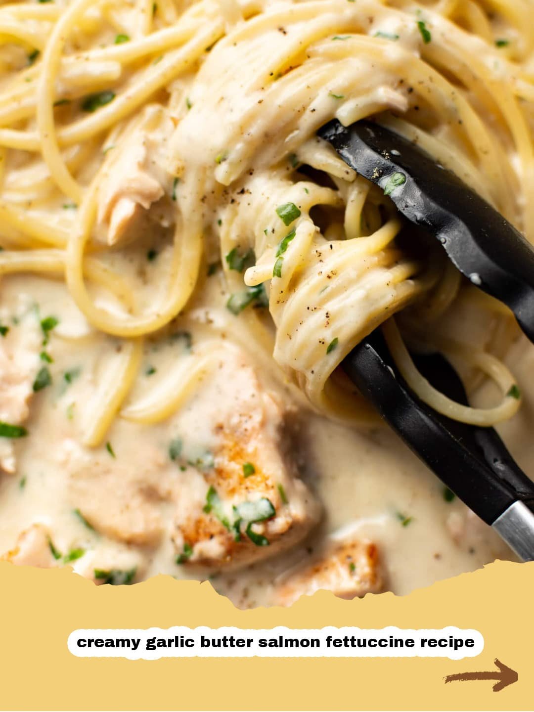 Divine Salmon Pasta with a Creamy Garlic Sauce: Your Weeknight Dream Meal!