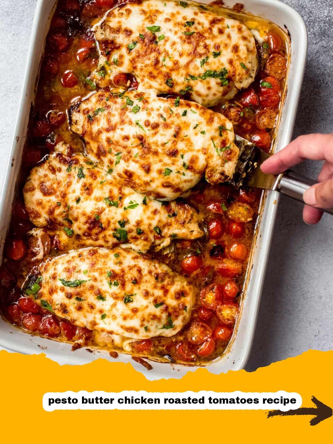 The Easiest & Most Flavorful Pesto Baked Chicken with Tomatoes Recipe 2 Pesto Baked Chicken with Tomatoes Preparation