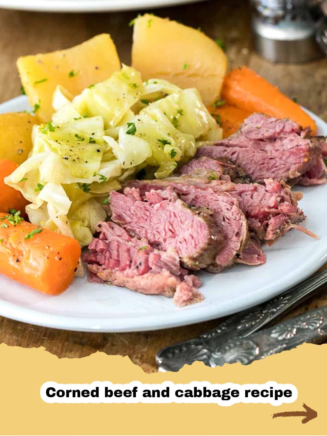 The Ultimate Easiest Slow Cooker Corned Beef and Cabbage Recipe 1 The Ultimate Easiest Slow Cooker Corned Beef and Cabbage Recipe