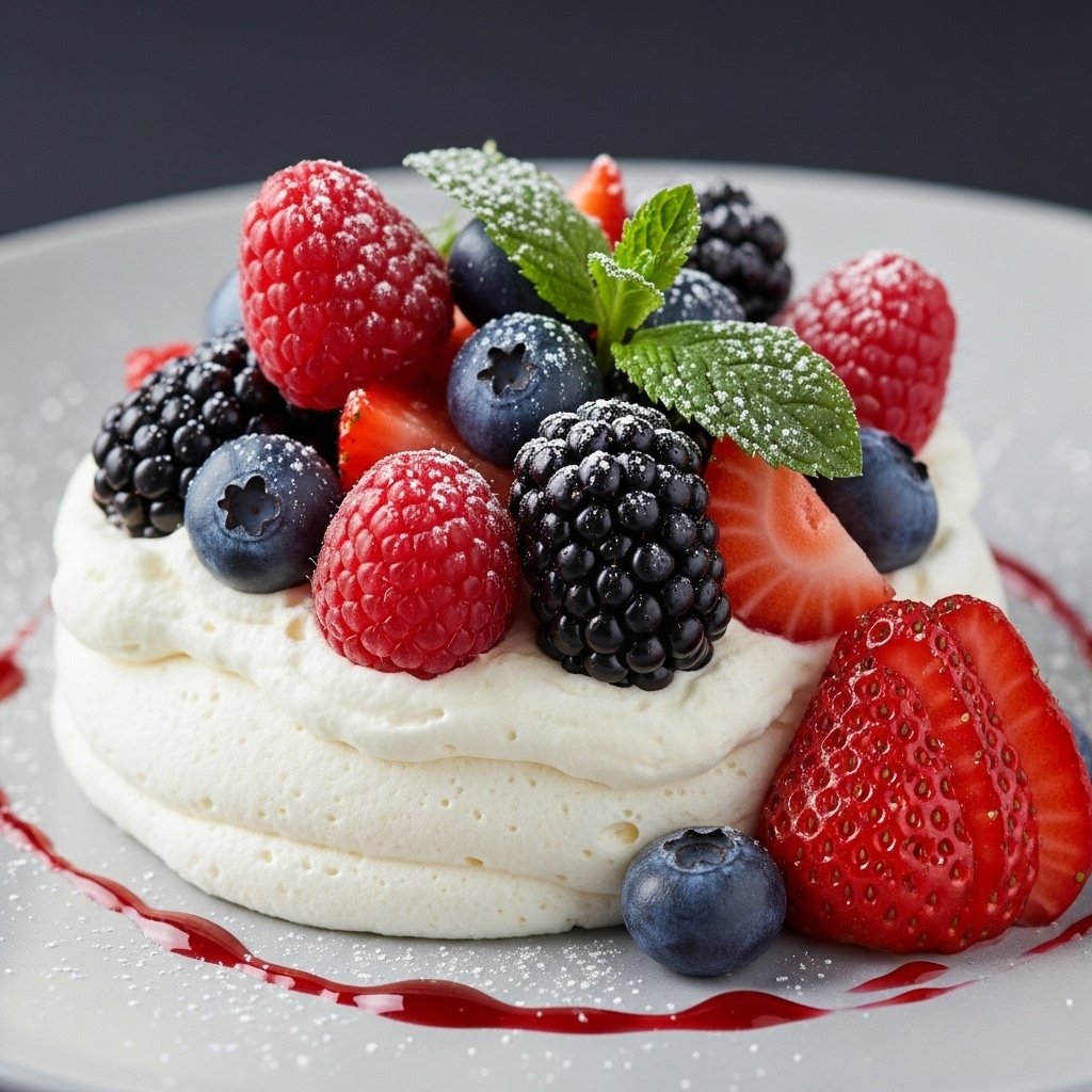 Berries on a Cloud Dessert: Your New Favorite No-Bake Summer Treat!