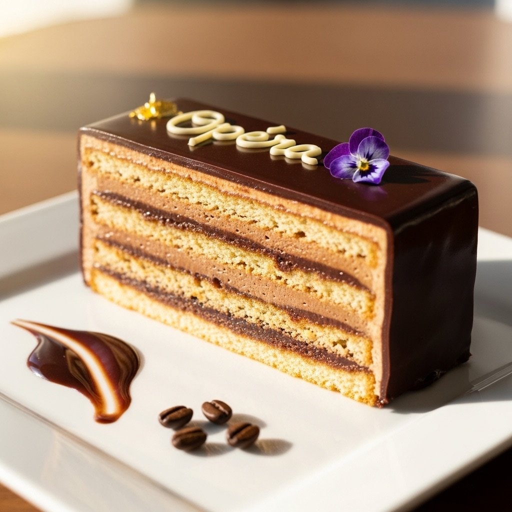 Mastering the French Opera Cake: A Symphony of Coffee, Chocolate, and Almond
