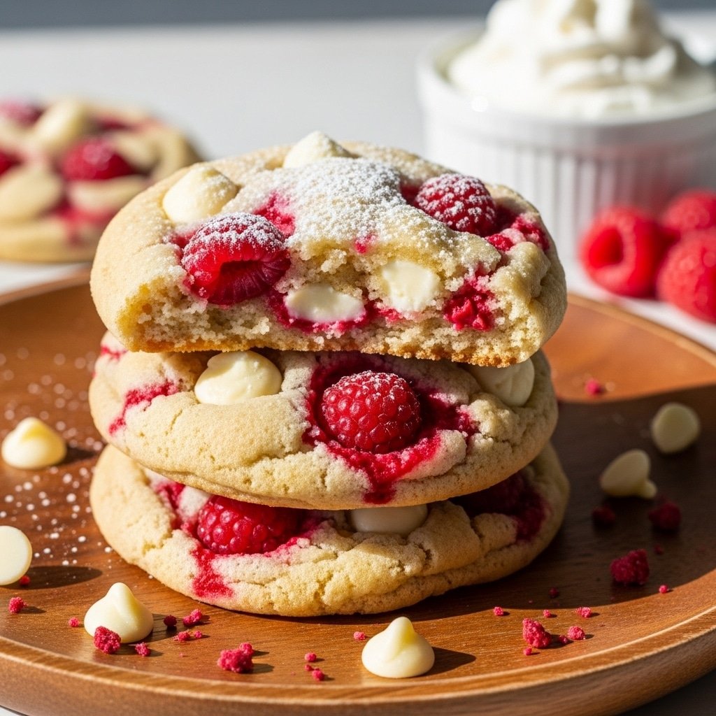Divine White Chocolate Raspberry Cookies: A Sweet Symphony for Your Taste Buds