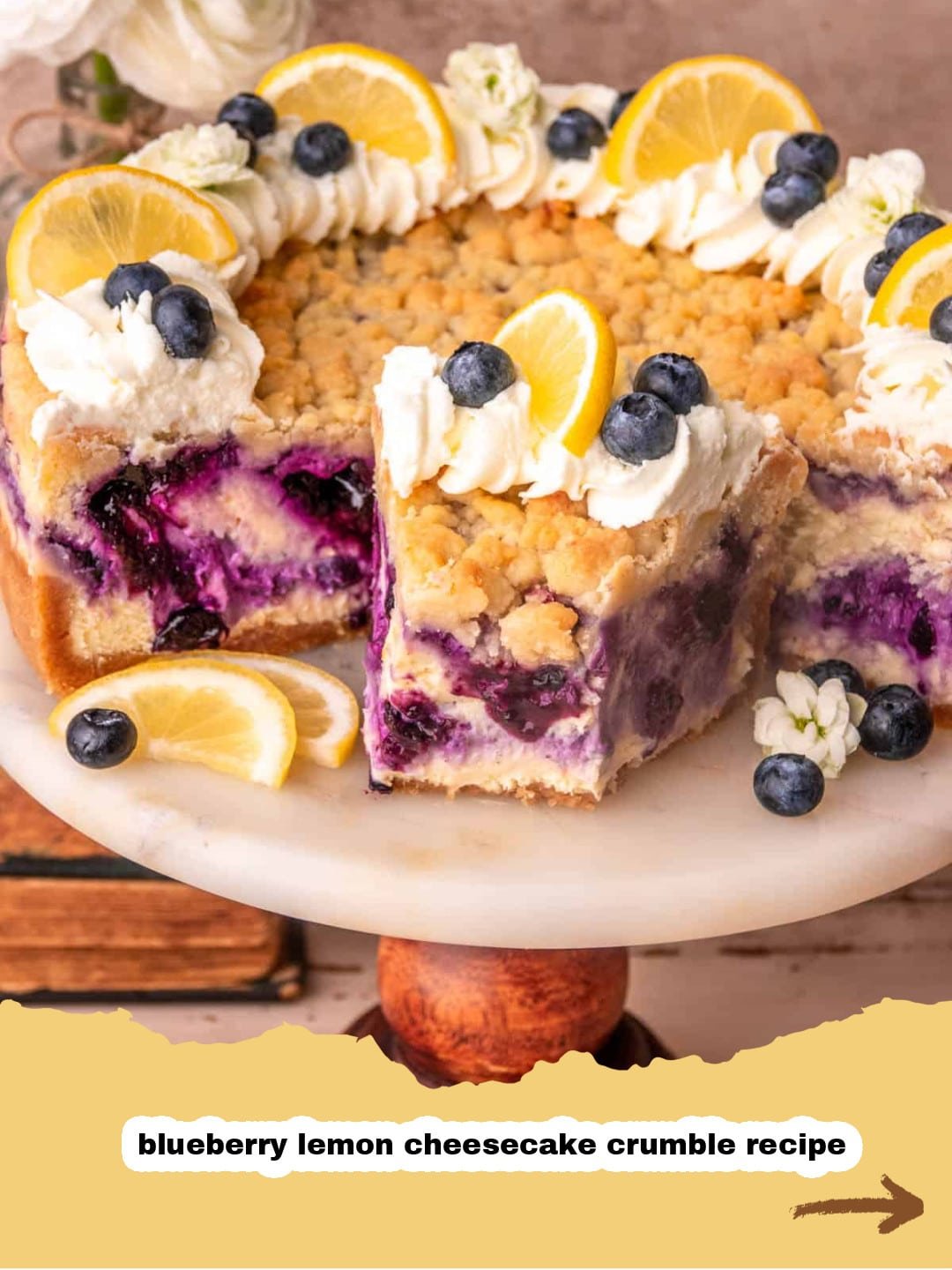 Divine Lemon Blueberry Crumble Cheesecake: Your New Favorite Summer Dessert! 4 Divine Lemon Blueberry Crumble Cheesecake: Your New Favorite Summer Dessert!