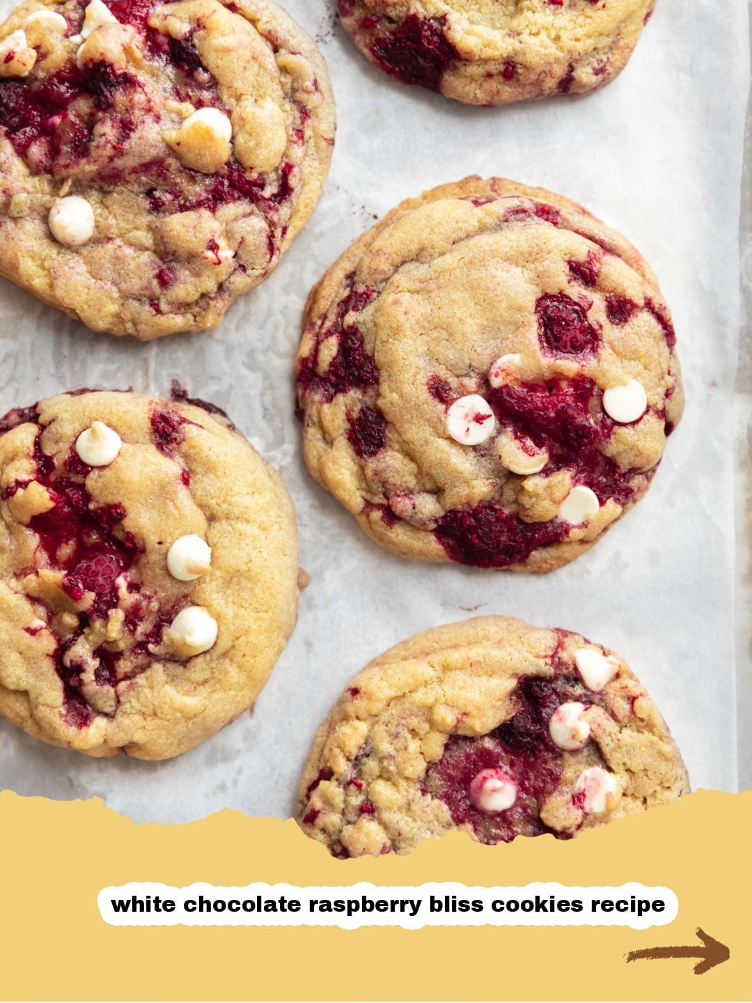 Divine White Chocolate Raspberry Cookies: A Sweet Symphony