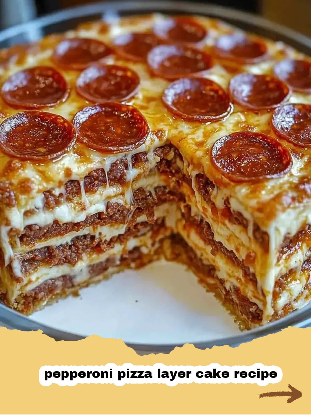 Pepperoni Pizza Layer Cake Recipe: A Fun Twist on a Classic Favorite!