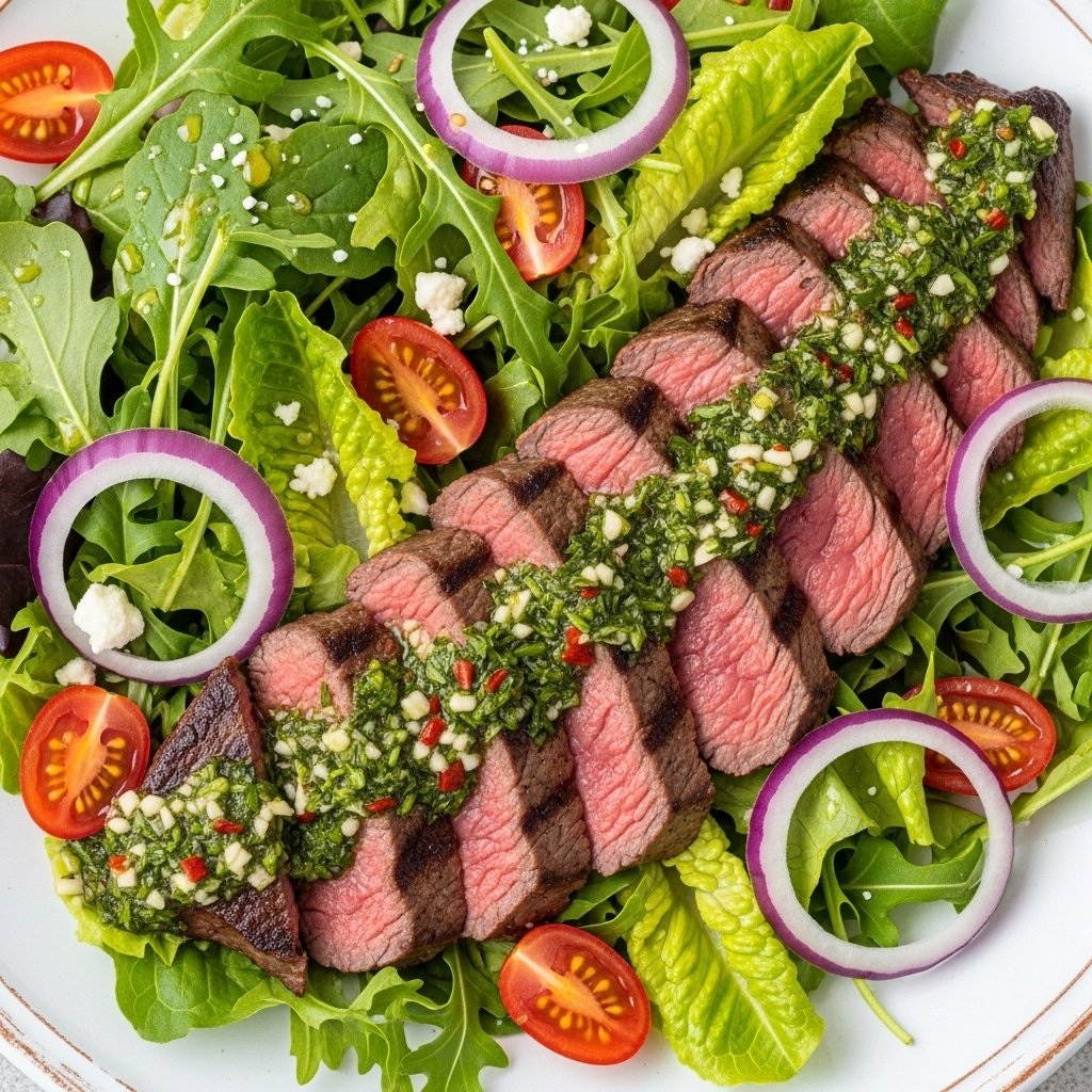 Zesty Chimichurri Steak Salad: Your New Favorite Dinner Sensation!
