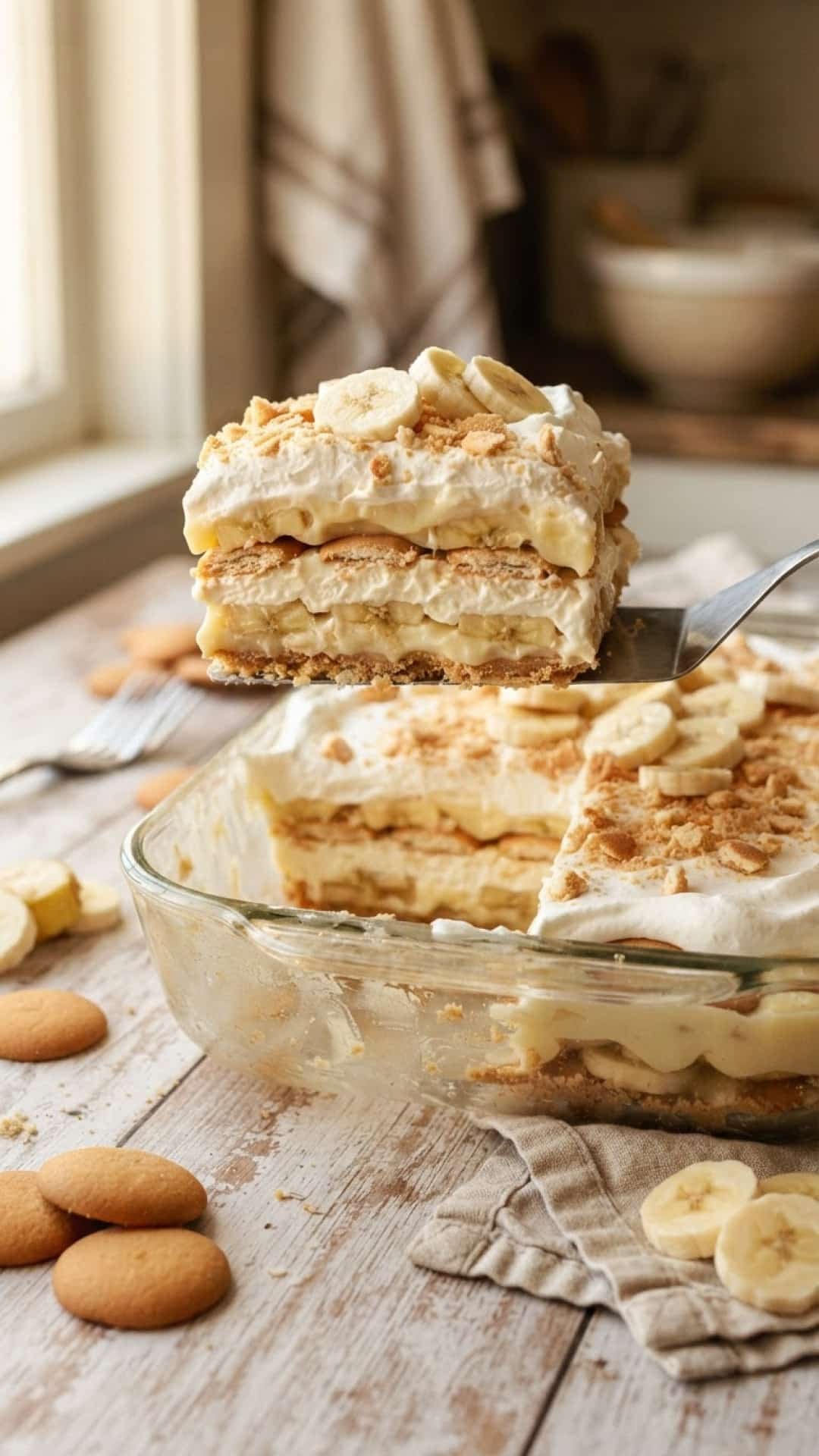 The Ultimate No-Bake Banana Pudding Lasagna Recipe 2 Banana Pudding Lasagna Preparation