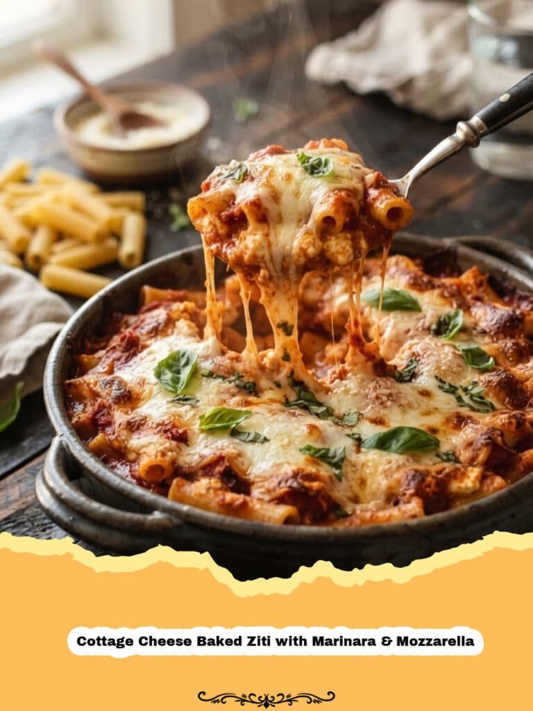 Comfort in a Casserole: The Ultimate Cottage Cheese Baked Ziti