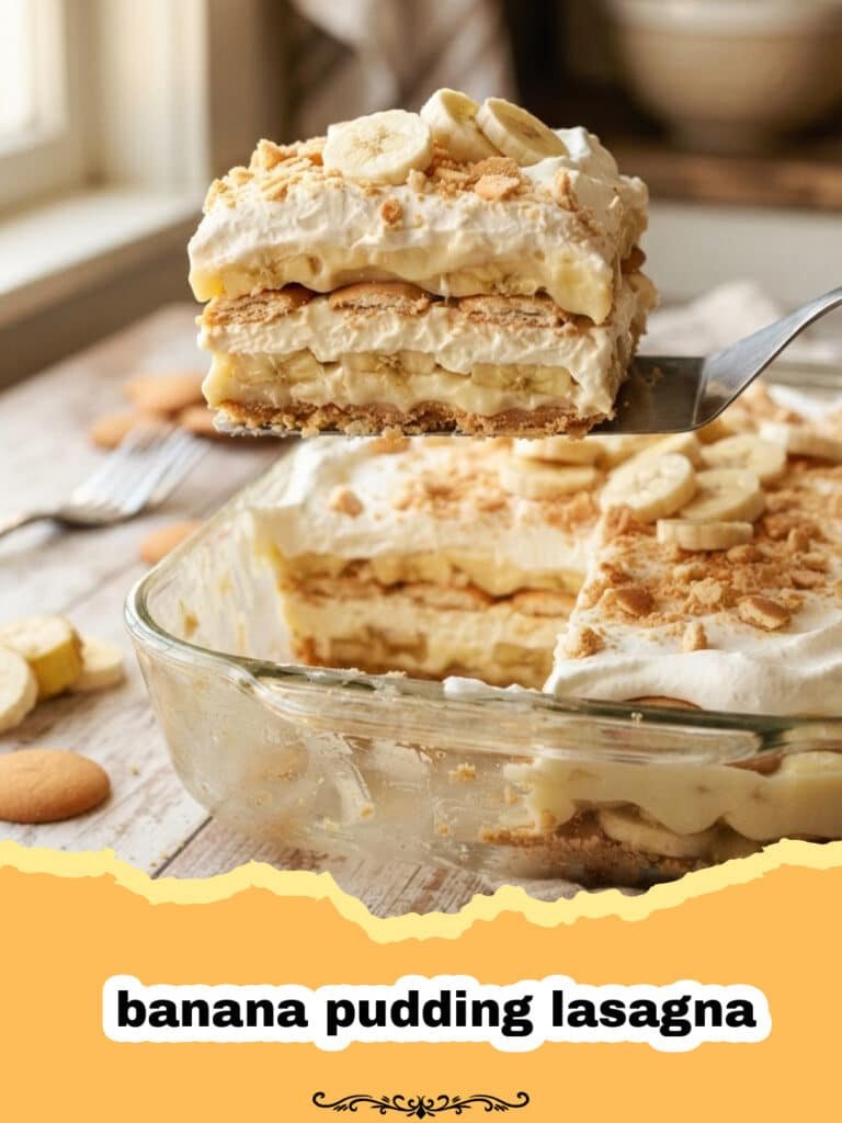 The Ultimate No-Bake Banana Pudding Lasagna Recipe