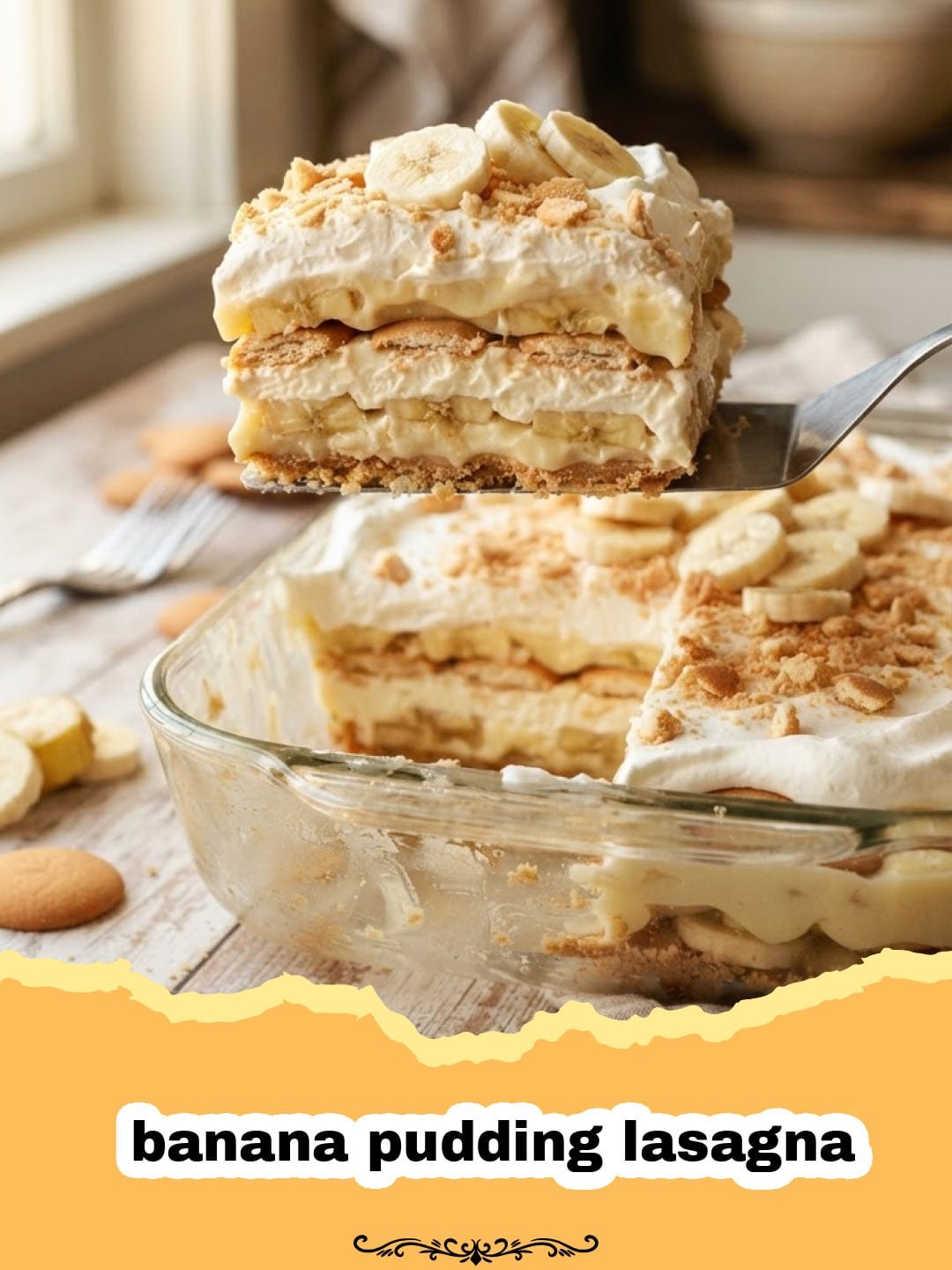 The Ultimate No-Bake Banana Pudding Lasagna Recipe