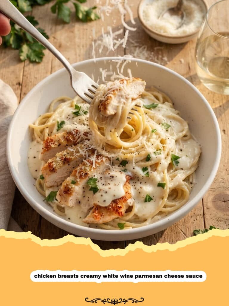 The Most Luxurious Pan-Seared Chicken Breasts in a Velvety Wine Sauce