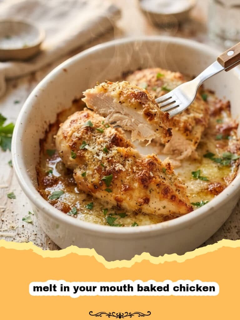 The Ultimate Melt-in-Your-Mouth Baked Chicken: A Family Favorite!