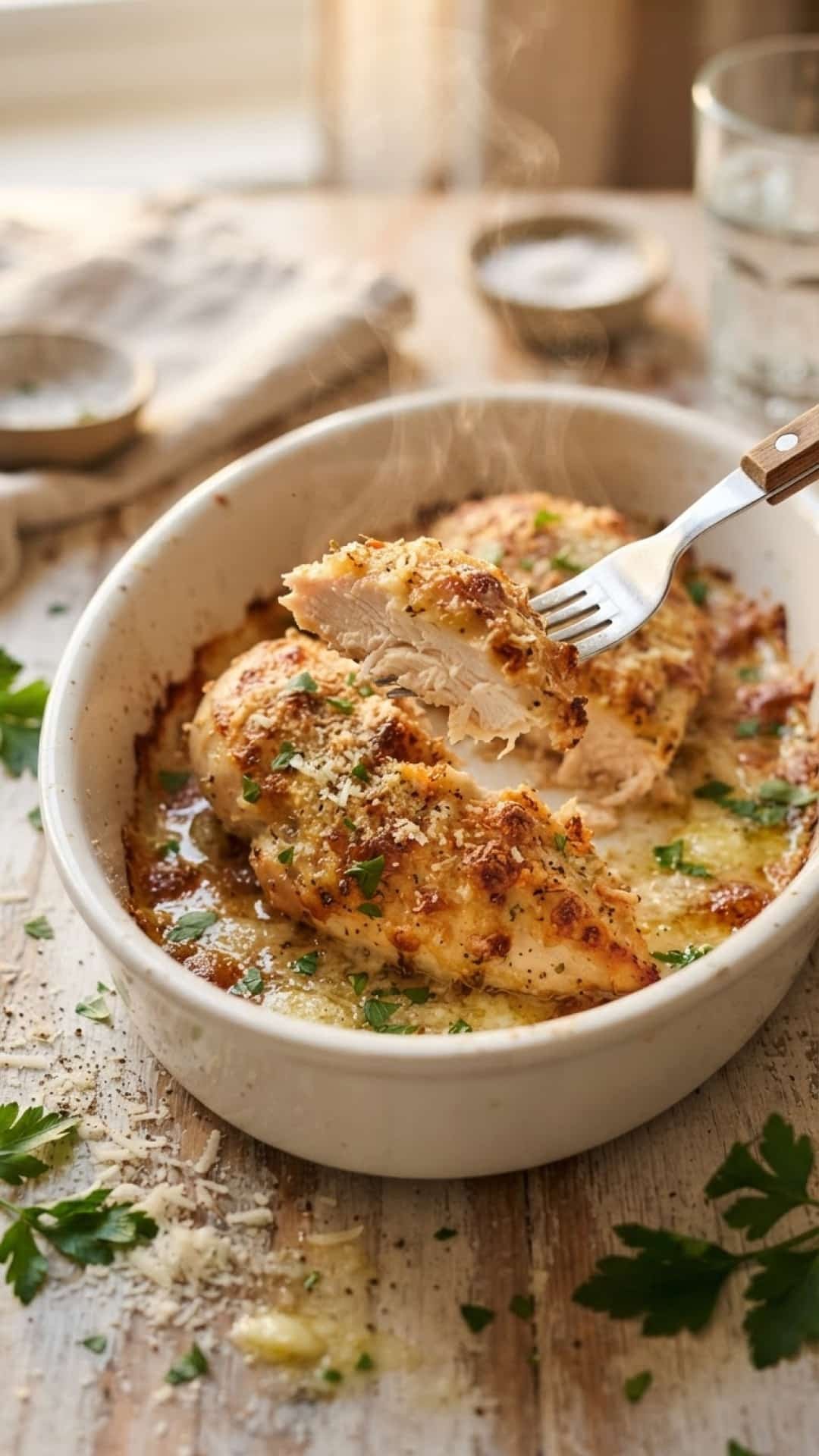 Melt-in-Your-Mouth Baked Chicken Preparation
