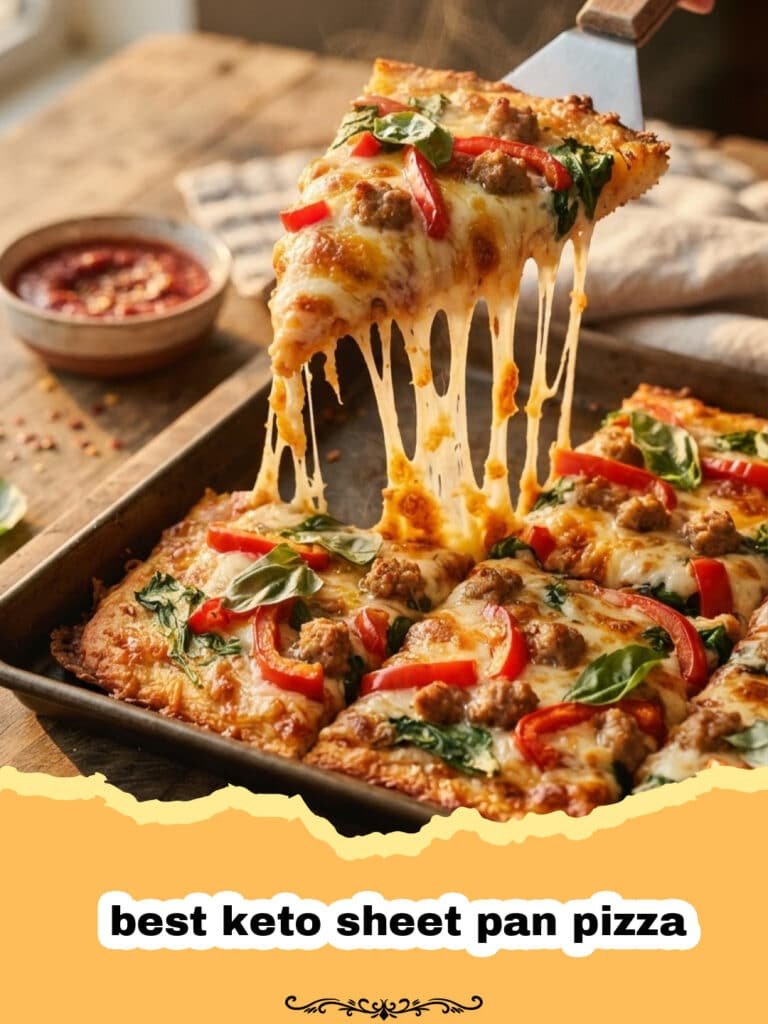 Unlock Your Weeknight Warrior: The Ultimate Keto Sheet Pan Pizza Recipe