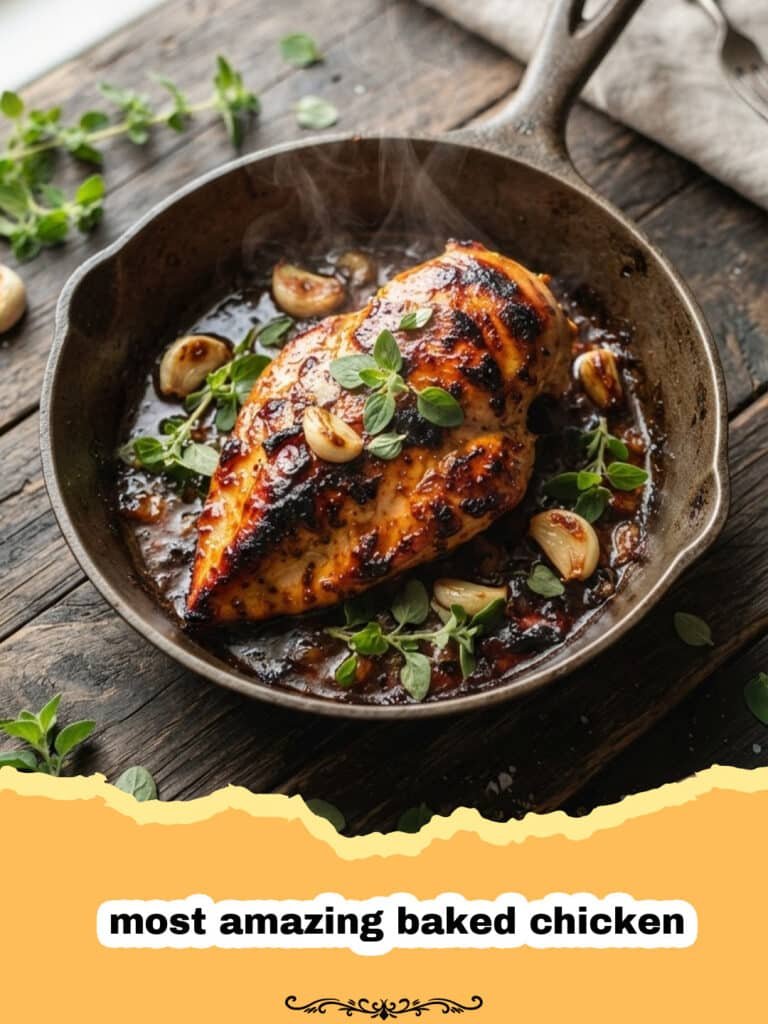 My Secret to the Juiciest, Most Flavorful Baked Chicken Ever!