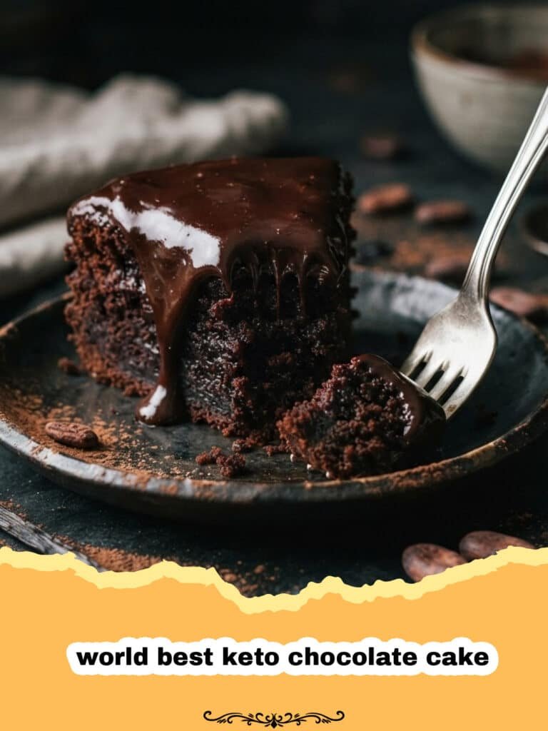 Indulge Guilt-Free: The Ultimate Decadent Keto Chocolate Cake Recipe